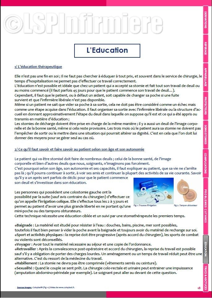 L'éducation stomies