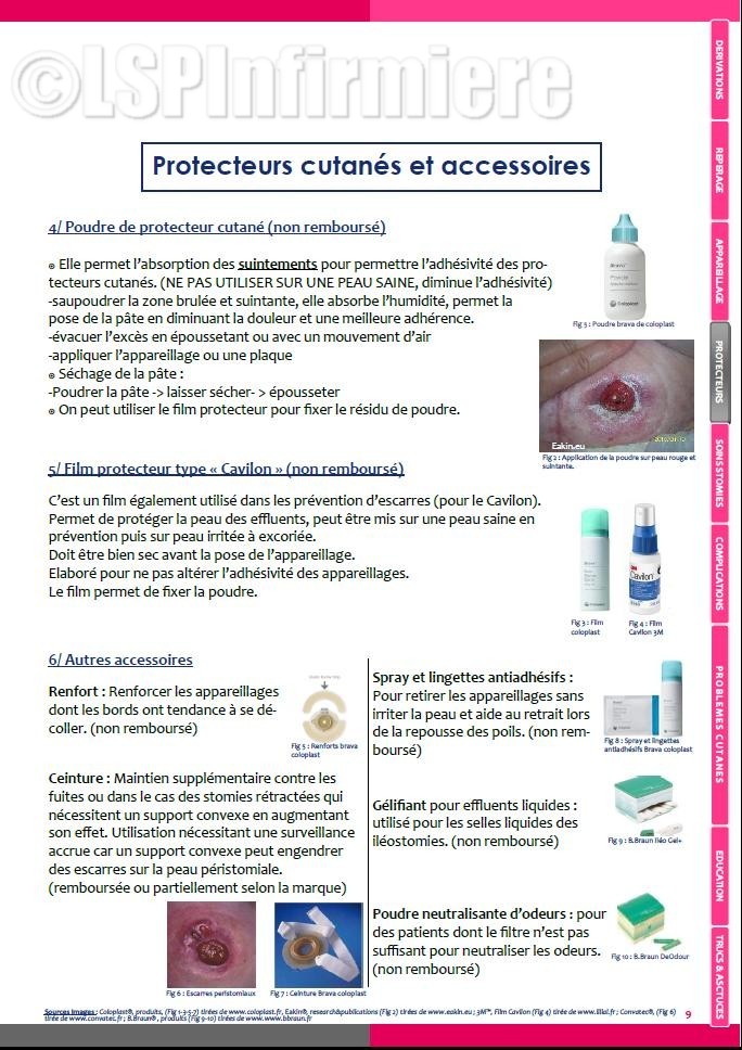 Protecteurs cutanés et accessoires 3